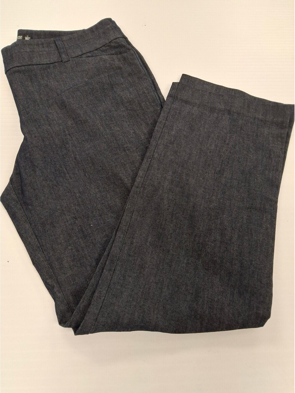 7th Avenue Design Studio Women's Gray Dress Pants Size 14